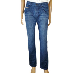 Rockstar Sushi Dark Blue Men's Jean Pants Size 32x33. EUC